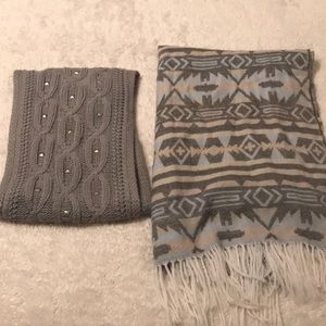 2 scarves